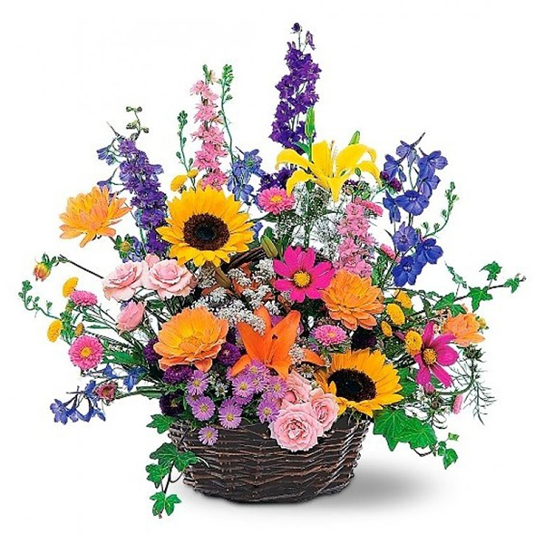 Summer Flower Basket 